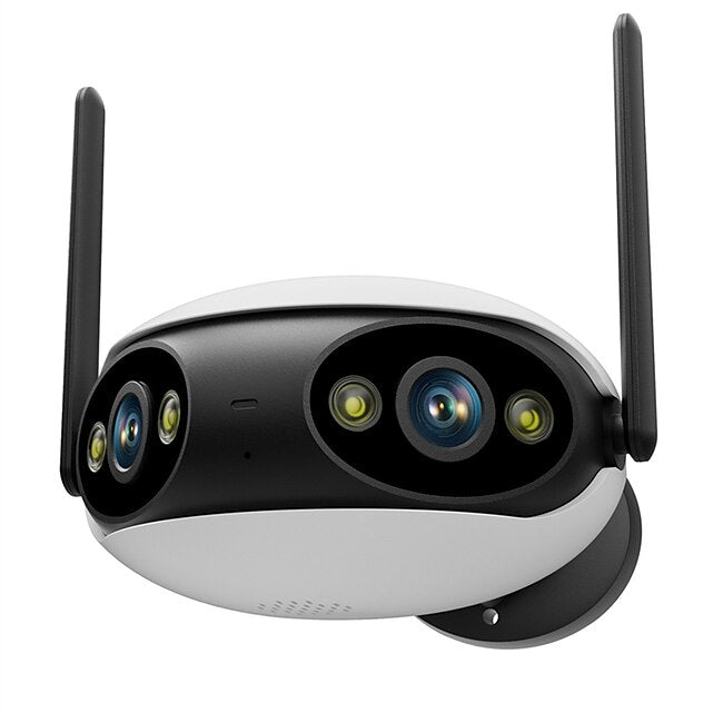IP Camera 4K 8MP Panoramic 180° Wide View Angle Outdoor Wifi Surveillance Camera Night Vision CCTV Security Protection #9693878