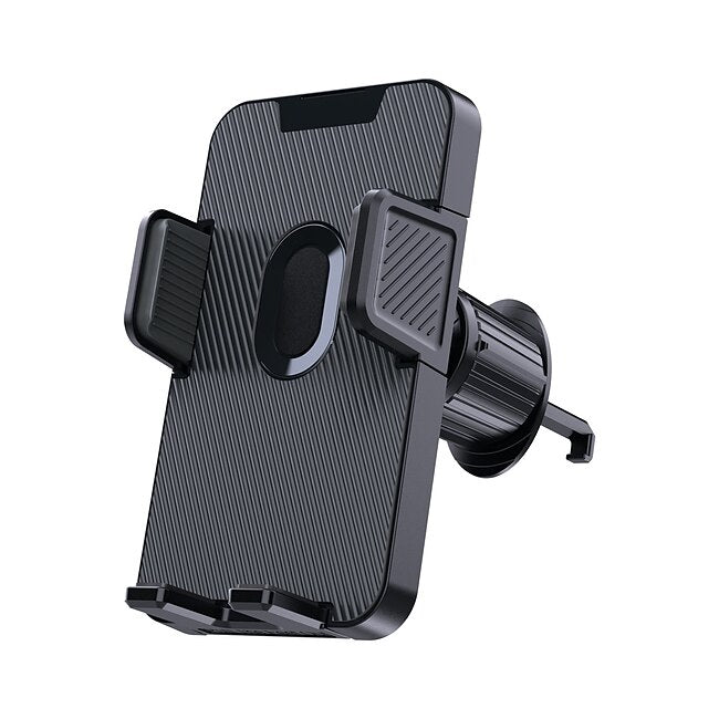 StarFire Mobile Phone Holder For Car Air Outlet 360 Degree Rotation StablePhone Mount Compatible For Android/IOS Suitable For 4-7 Inches Smart Phone Black #9518481