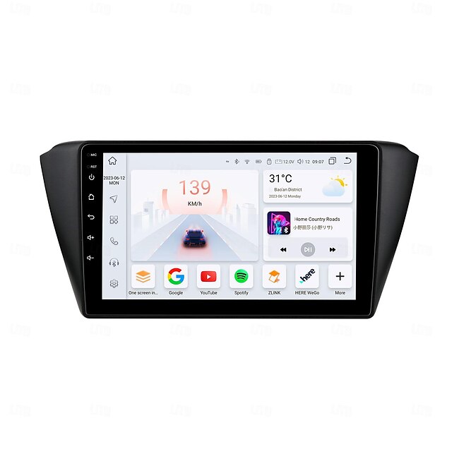 Car Radio Multimedia Video GPS for Skoda Fabia 3 III 2015-2019 Android 12 Navigation Player #10216755