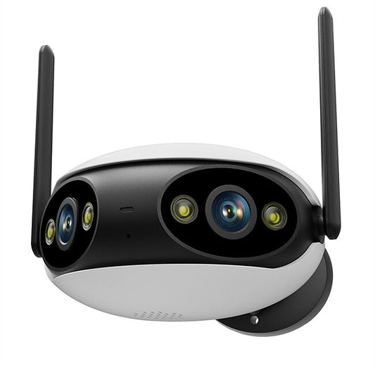 IP Camera 4K 8MP Panoramic 180° Wide View Angle Outdoor Wifi Surveillance Camera Night Vision CCTV Security Protection #9693878