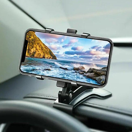 360Universal Adjustable Waterproof Cell Phone Car DashboardMount Holder Stand Bracket with PVC Material and Easy Installation #12763527
