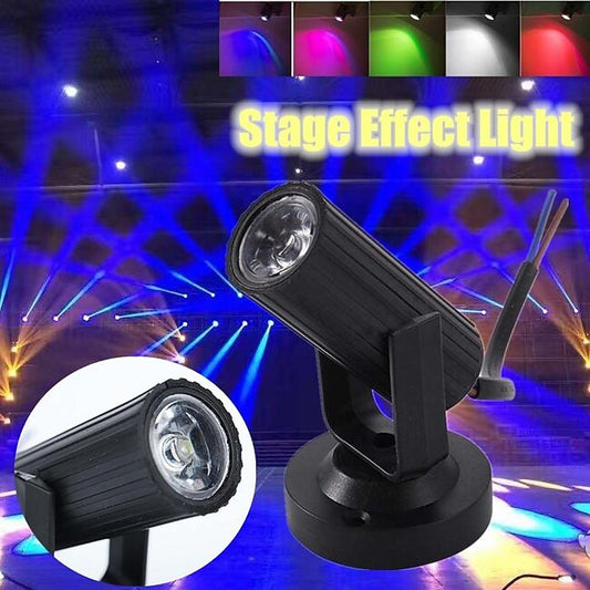 Mini Beam Light Laser Projector LED Spotlight Stage Effect Light KTV Bar Disco Light-6Colors #9637936