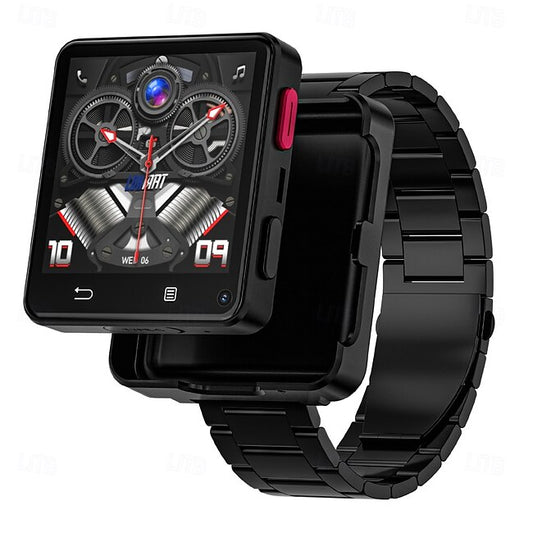 LOKMAT APPLLP 2 MAX Smart Watch 2.64 inch 4G LTE Cellular Smartwatch Phone 3G 4G Bluetooth Pedometer Call Reminder Alarm Clock Compatible with Null Women Men GPS Hands-Free Calls Media Control IPX-4 #10161222