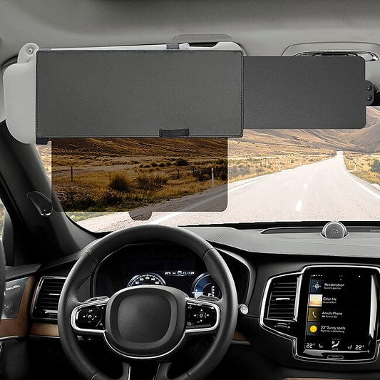 StarFire 1 Pack Sun Visor Extender for Car Polarized Anti-Glare Sun Visor for Car Visor Extension Front Side Sunshade Window Sun Blocker Protects from Sun Glare Snow Blindness Fog UV Rays #9044071