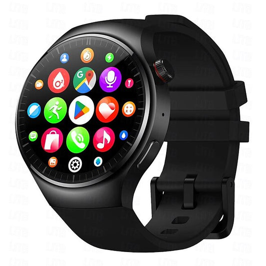 696 ThorUltra4 Smart Watch 1.43 inch 4G LTE Cellular Smartwatch Phone Bluetooth Pedometer Call Reminder Heart Rate Monitor Compatible with Android iOS Men GPS Hands-Free Calls with Camera IP 67 48mm #11865244