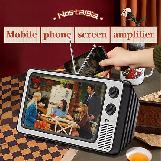12 Inch New Mobile Phone Screen Magnifier Enlarged Expand Stand Phone Holder HD Video Amplifier Eyes Protection Retro Tv Box #9585369