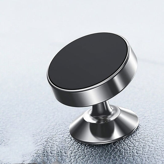 2pcs Magnetic Car Phone Holder Magnet Mount Mobile Cell Phone Stand GPS Support Strong Adsorbtion Stable Metal Material #9083646