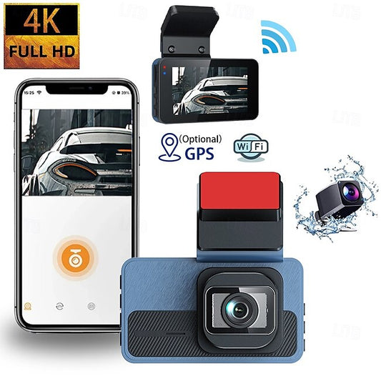 1080p HD monitoring Car DVR Wide Angle CMOS 3 inch IPS Dash Cam with WIFI Night Vision G-Sensor No Car Recorder #17283225