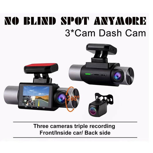 KG330 1080p New Design / HD / with Rear Camera Car DVR 170 Degree Wide Angle 2 inch IPS Dash Cam with GPS / Night Vision / G-Sensor 6 infrared LEDs Car Recorder #9727487