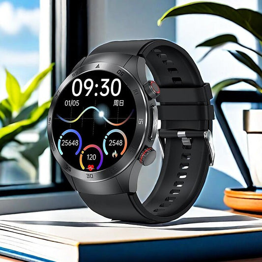2024 New Laser Physiotherapy Blood Glucose Smart Health Watch Fitness Running Watch Bluetooth Temperature Monitoring Pedometer Compatible with Android iOS Women Men IP67 Waterproof #11825798