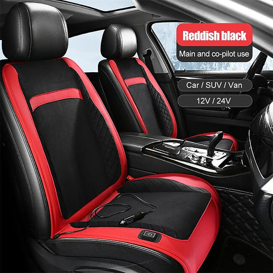Heated Car Seat Cover Winter Warm Fast Heated Seat Cushion Washable Heating Pad #9744452