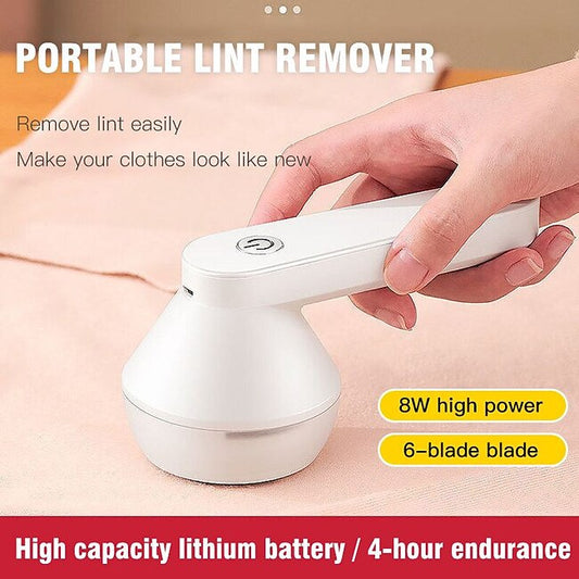 Electric Lint Remover Rechargeable 2-in-1 Lint Shaver USB Charge Portable Lint Remover Fabric Lint Shaver for Clothes Bedding Carpet #9350835