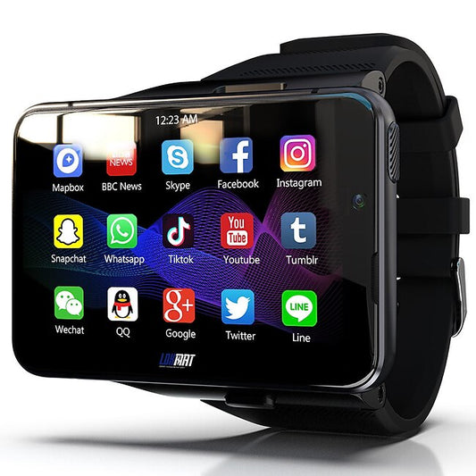LOKMAT APPLLP Max Smart Watch 2.88 inch Smartwatch Fitness Running Watch 4G LTE Cellular Smartwatch Phone Bluetooth Pedometer Sleep Tracker Sedentary Reminder Compatible with Android iOS Women Men #8515985