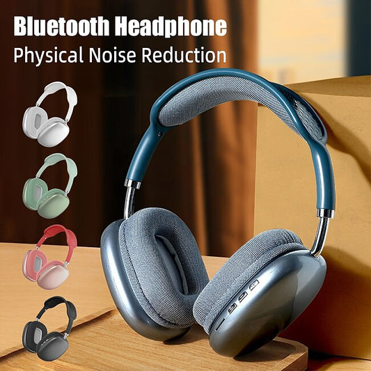 Wireless Headphones Bluetooth Physical Noise Reduction Headsets Stereo Sound Earphones for Phone PC Gaming Earpiece on Head Gift #9377147