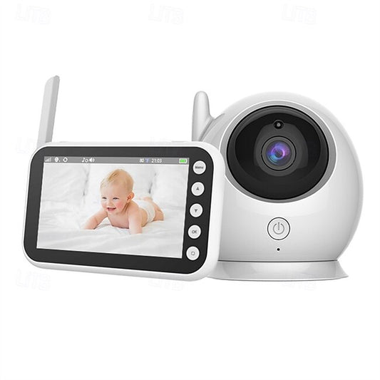 Smart Baby Monitor Camera 720P HD Video Infrared Night Vision Two-Way Audio USB Powered Compatible with Smartphones Ideal for Home Security - Perfect Holiday Gifts #19246649