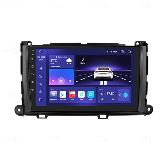 for Toyota Sienna 2011-2014 Car Radio Multimedia Video Player Navigation Stereo GPS Android Auto Carplay #11613998