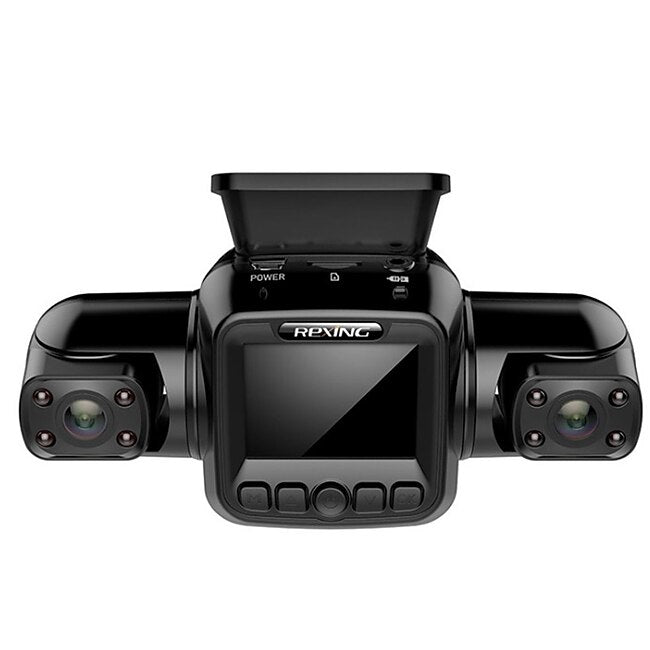 4 Channel 4*1080P Dash Camera Built-in GPS & WiFi CPL Dual Lens 8 Infrared Light Night Vision 170 Degree with Rear Lens Car DVR #9661667