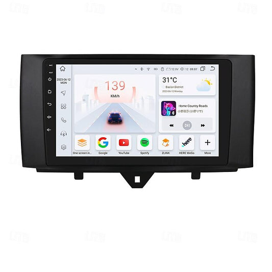 For Mercedes Benz Smart Fortwo 2011-2015 Car Radio Multimedia Player Android 12 Carplay Navigation GPS #12436373