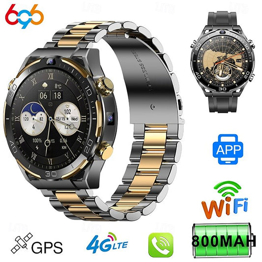 696 JT7 Smart Watch 1.508 inch Smartwatch Fitness Running Watch Bluetooth Pedometer Call Reminder Sleep Tracker Compatible with Android iOS Men GPS Hands-Free Calls with Camera IP 67 45mm Watch Case #19505738