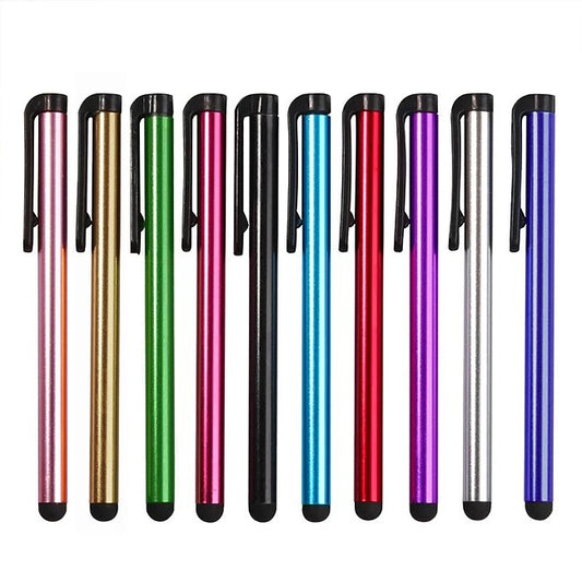 10PCS/Lot Universal Capacitive Silicone Stylus Pen Stylus Screen Pens Random Color Pencil for iPad Mobile Phone #9575294